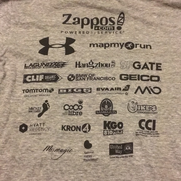 3/$25 NWT Under Armour Fitted Gray T Shirt Sz S - Picture 5 of 6